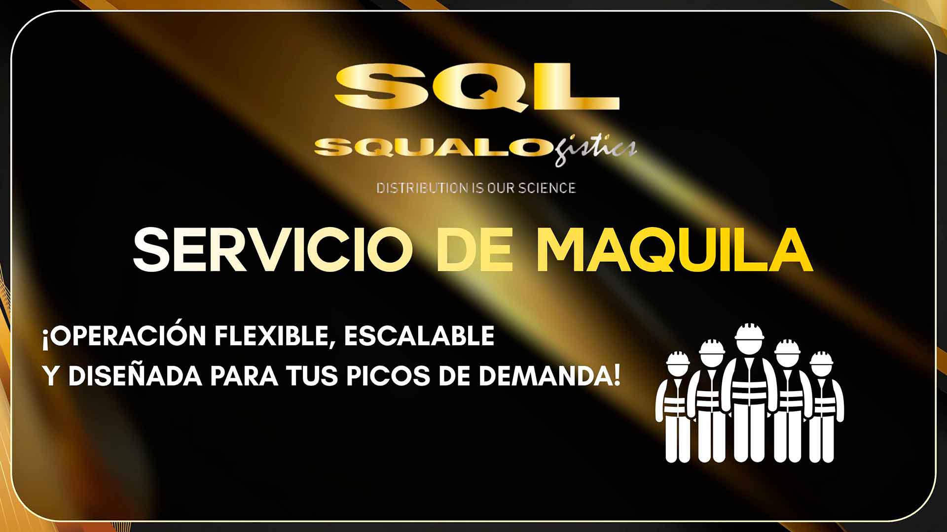 Portada del portafolio MAQUILA SQL Versión PC de SQUA LOGISTICS